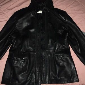 Jones NY leather jacket
